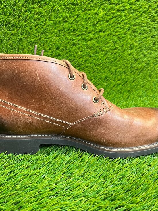 Clarks Montacute Duke Mens Size 12 Brown Classic Outdoor Leather Chukka Boots main image 8